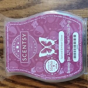 Scentsy Spiced Ember Glow Wax Bar BRAND NEW